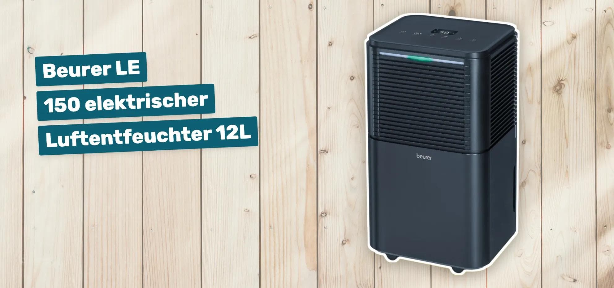 Beurer LE 150 elektrischer Luftentfeuchter 12L