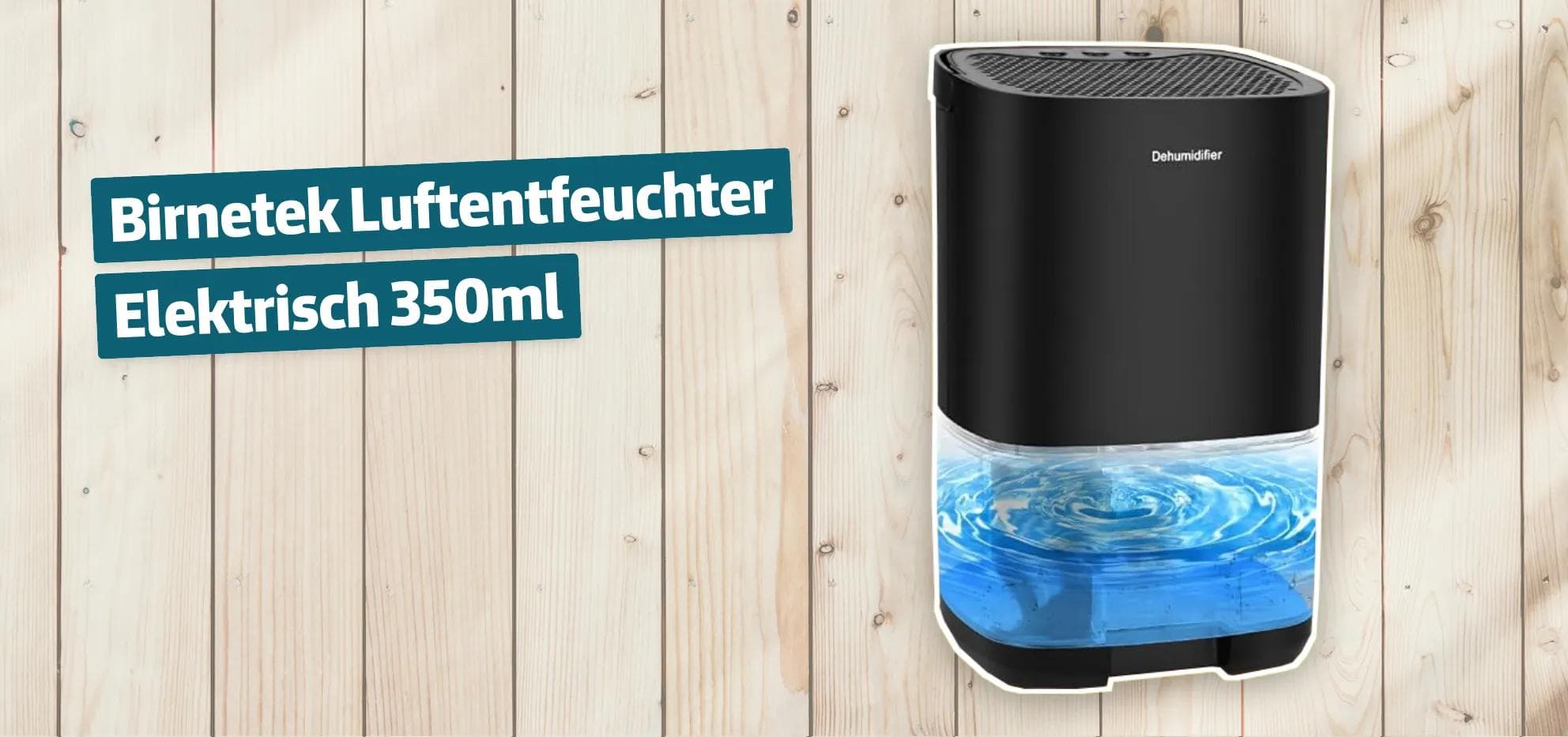 Birnetek Luftentfeuchter Elektrisch 350ml