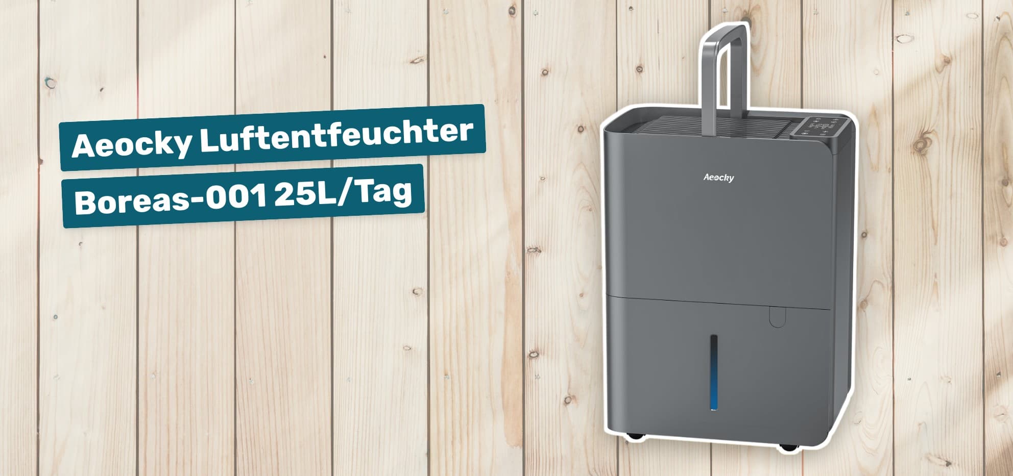 Aeocky Luftentfeuchter Boreas-001 25L/Tag