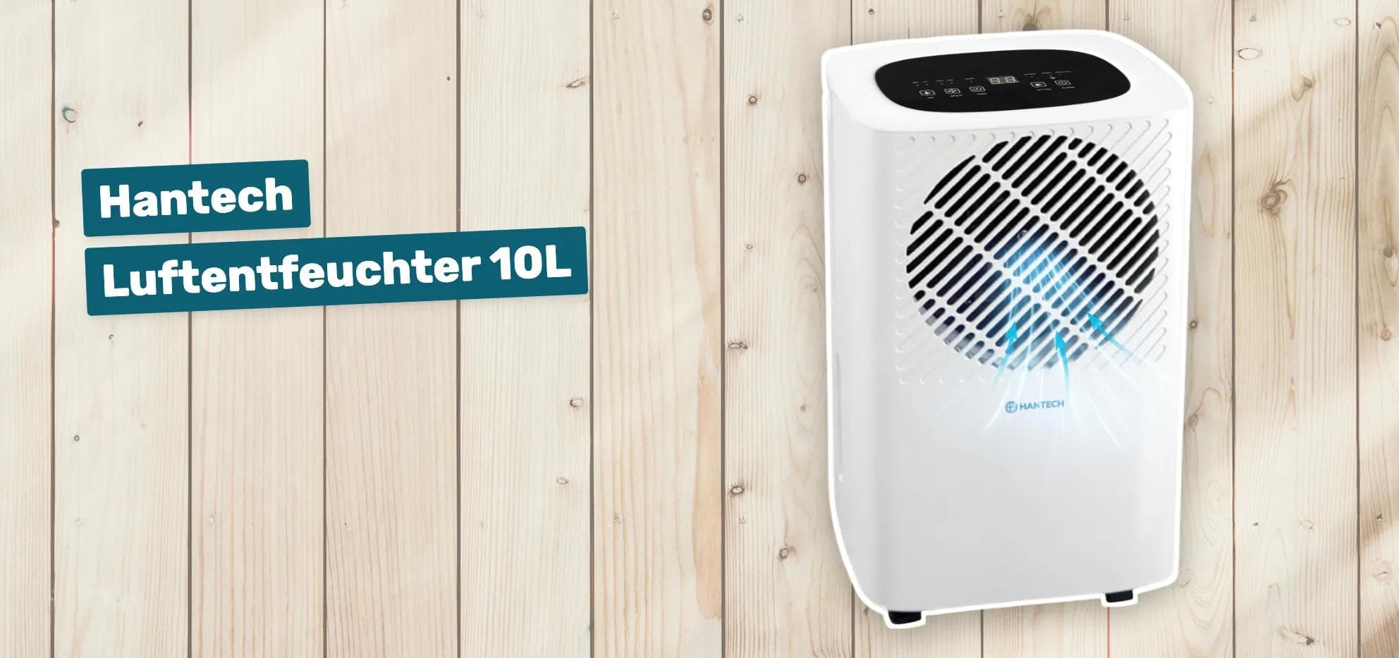 Hantech Luftentfeuchter 10L