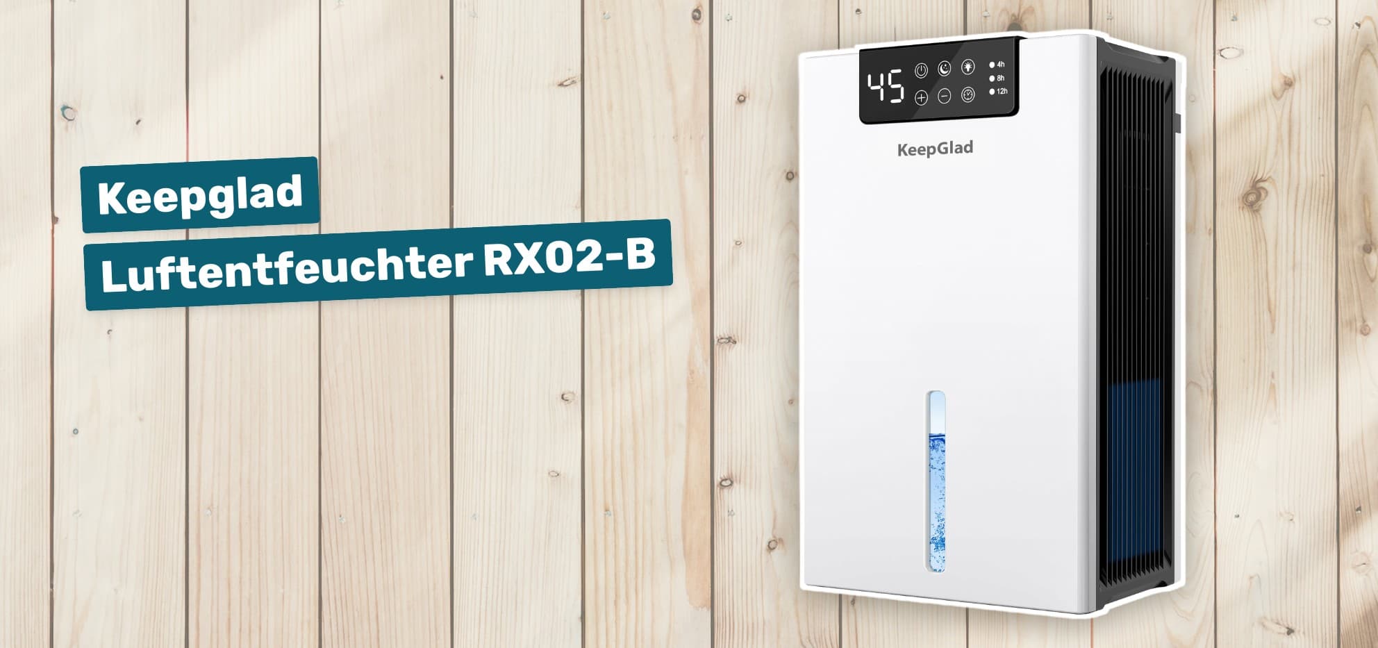 Keepglad Luftentfeuchter RX02-B