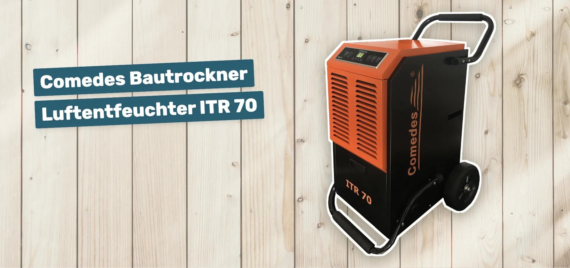 Comedes Bautrockner Luftentfeuchter ITR 70
