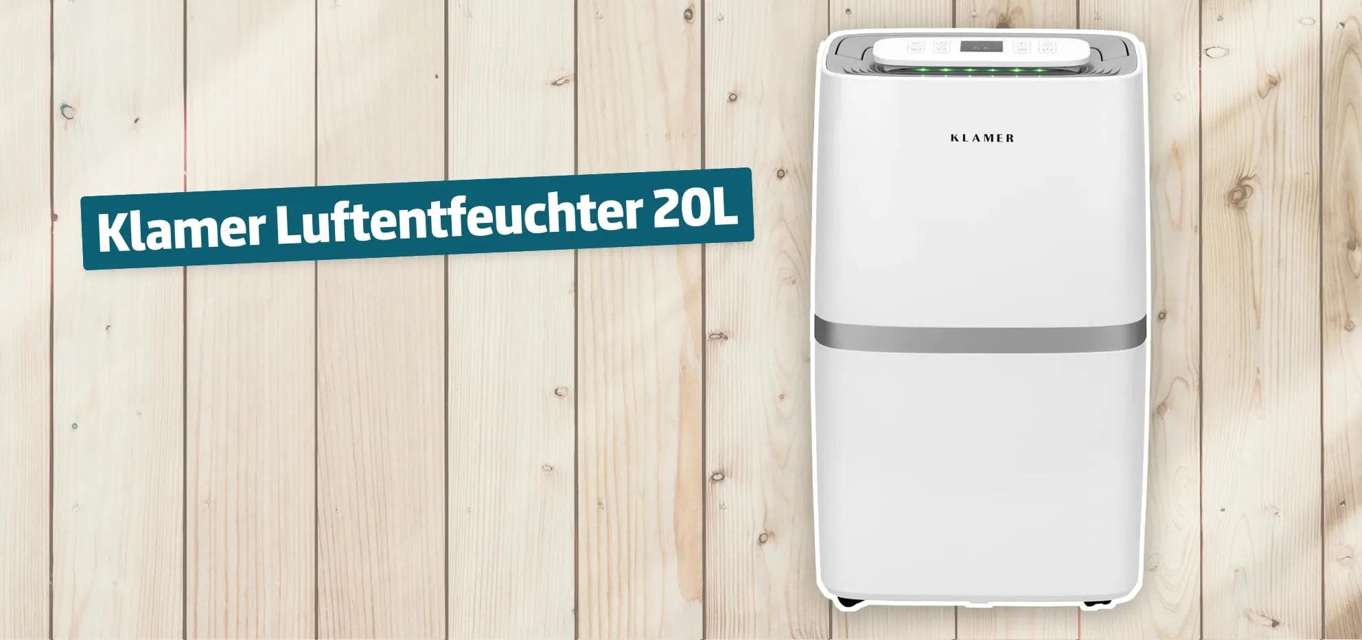 Klamer Luftentfeuchter 20L