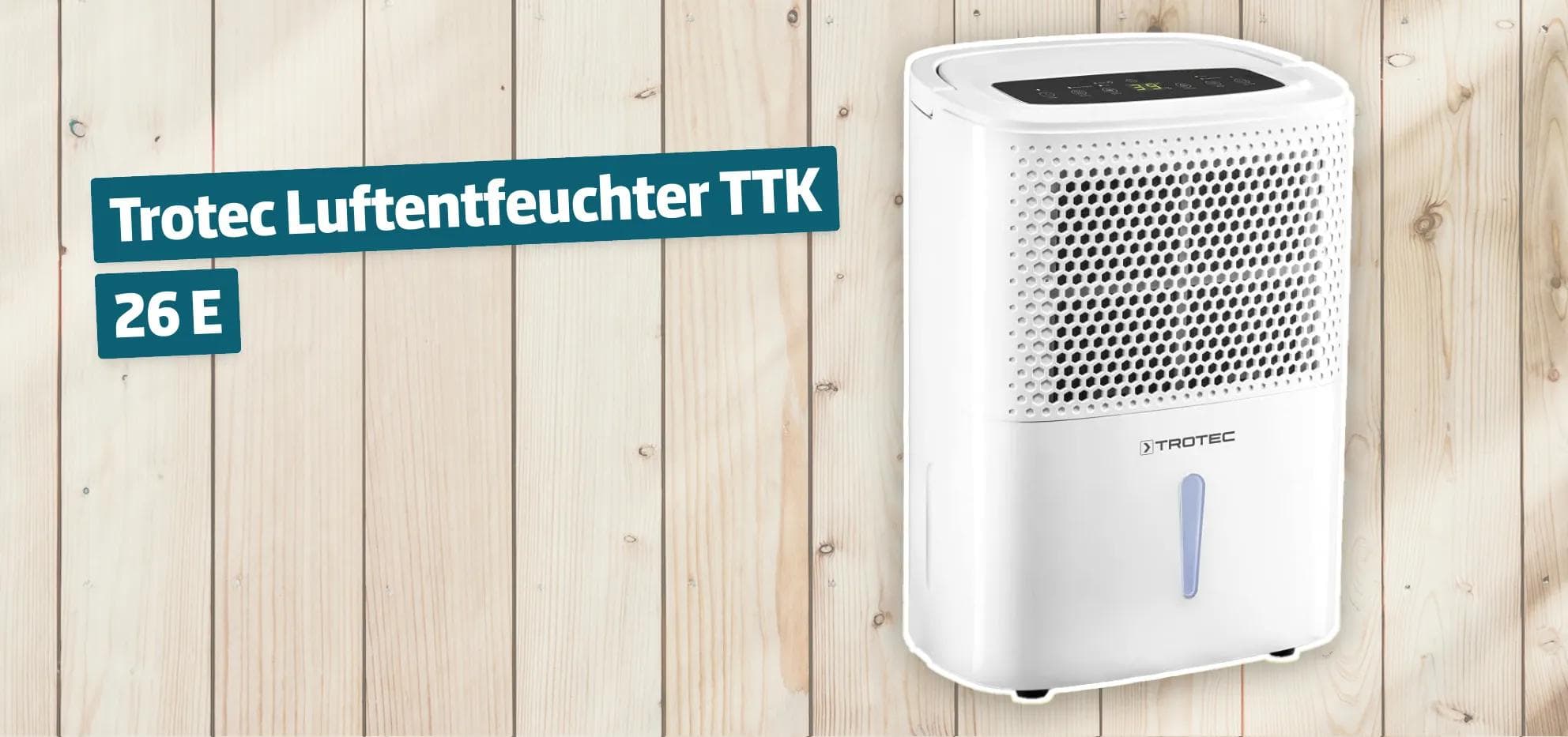 Trotec Luftentfeuchter TTK 26 E