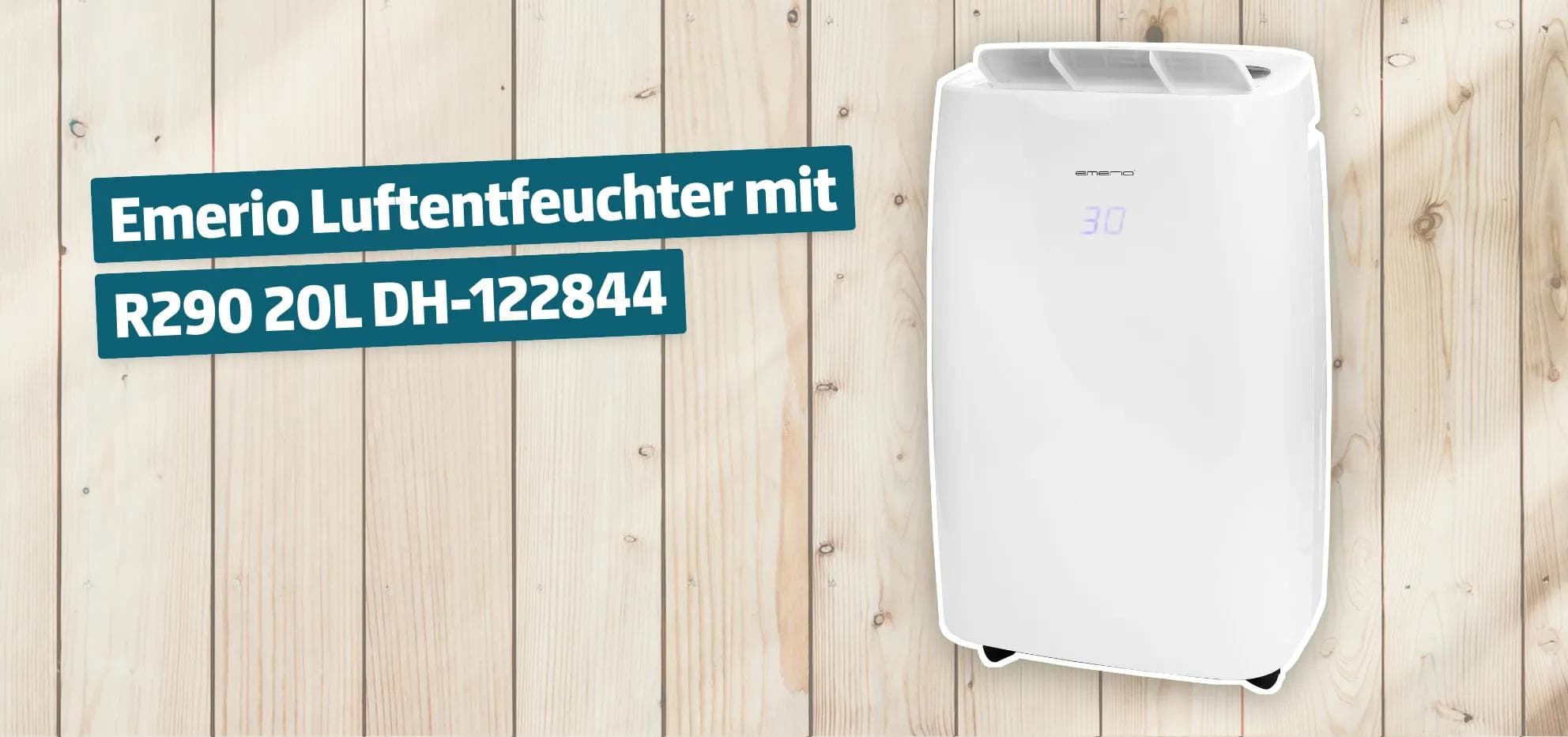 Emerio Luftentfeuchter mit R290 20L DH-122844
