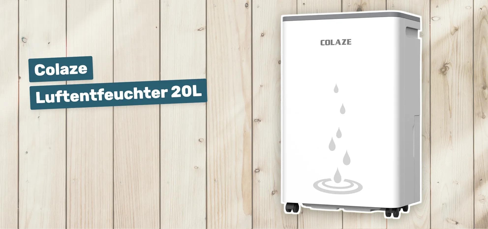 Colaze Luftentfeuchter 20L