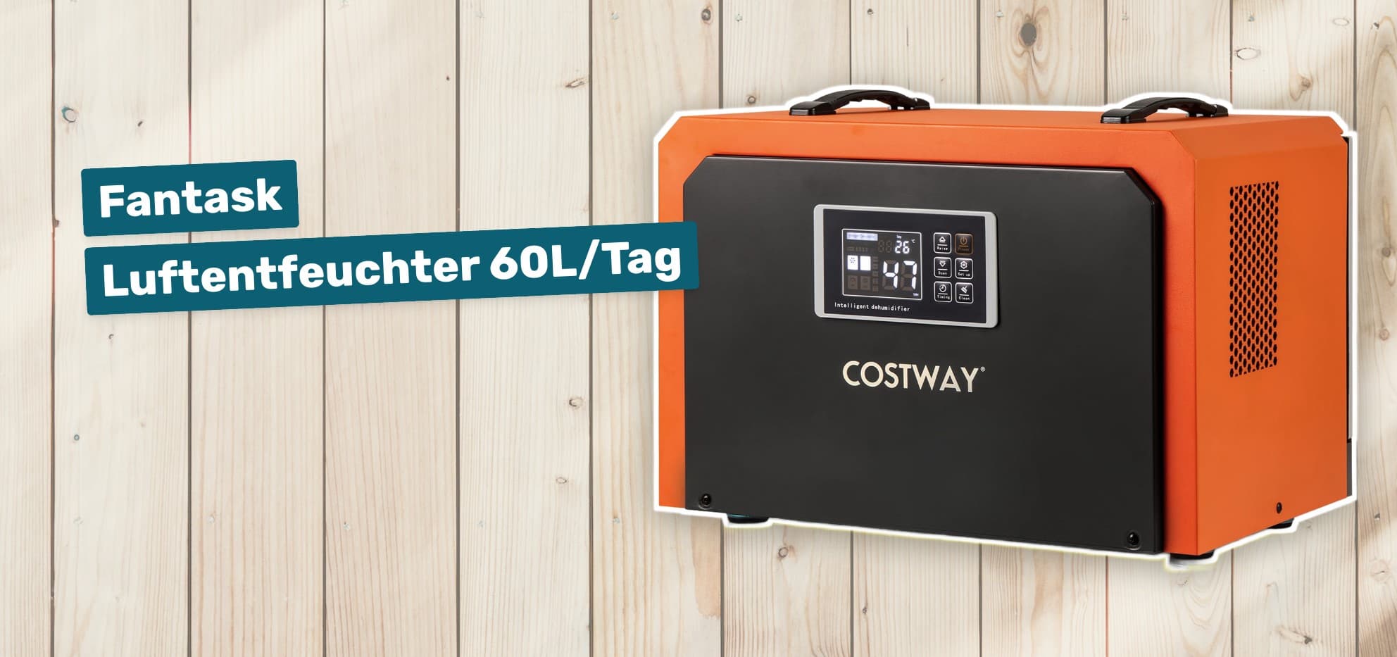 Fantask Luftentfeuchter 60L/Tag