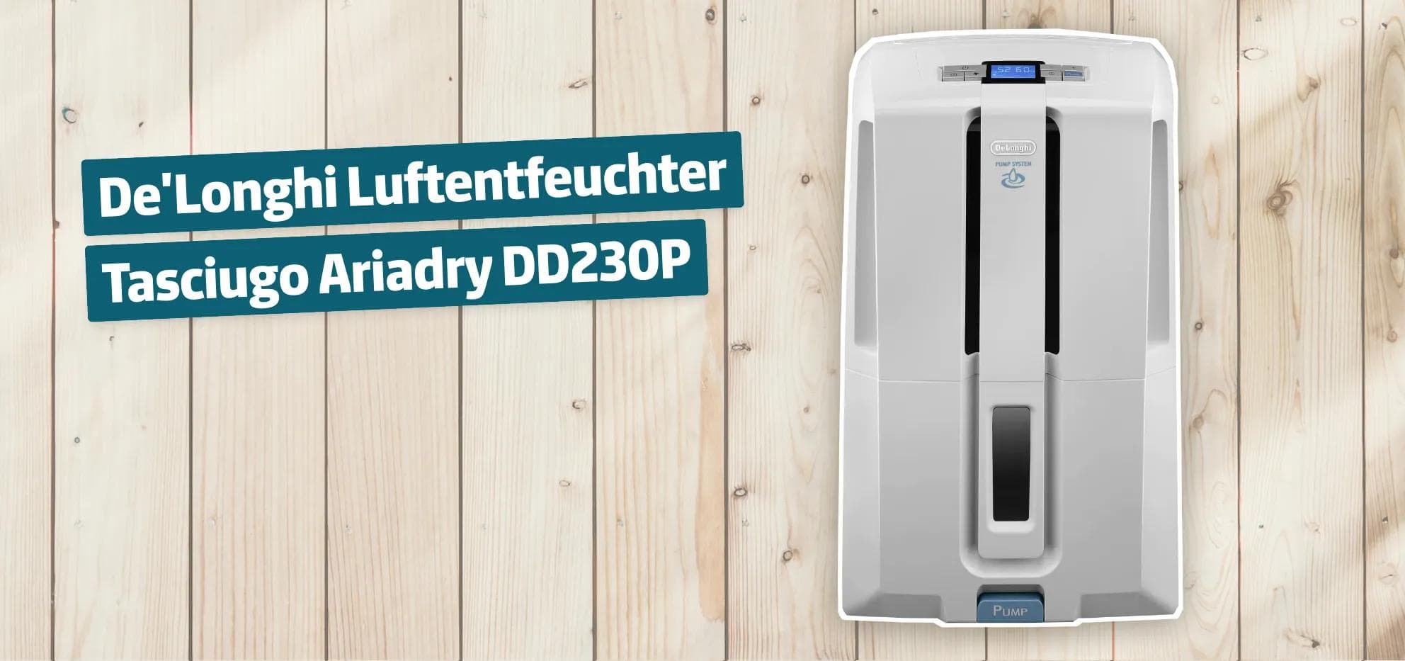 De'Longhi Luftentfeuchter Tasciugo Ariadry DD230P
