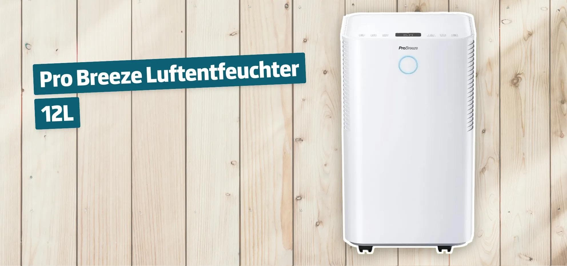 Pro Breeze Luftentfeuchter 12L