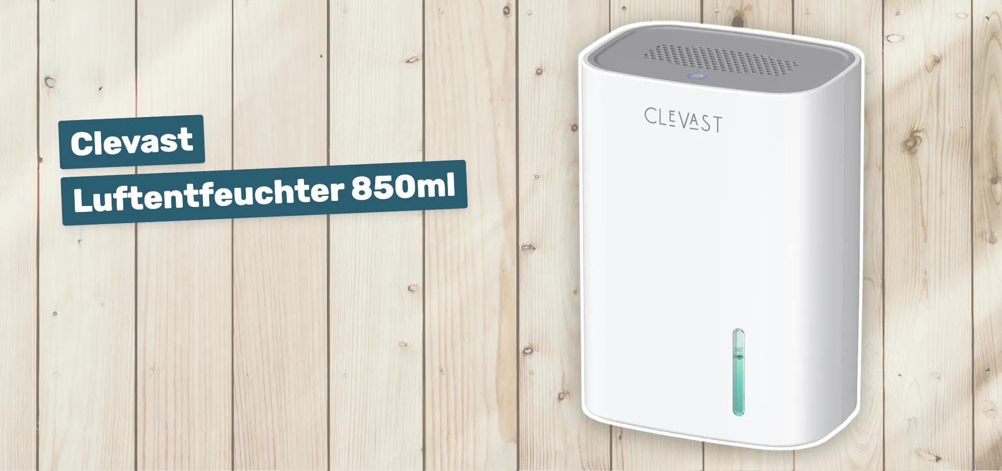 Clevast Luftentfeuchter 850ml
