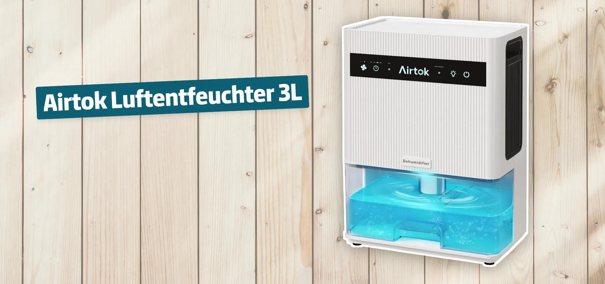 Airtok Luftentfeuchter 3L