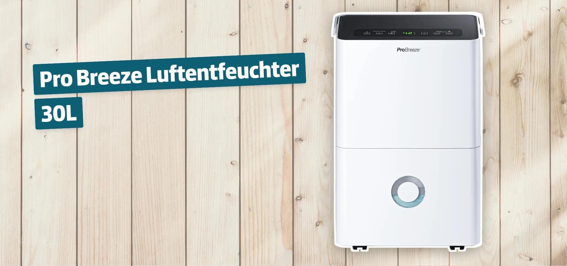 Pro Breeze Luftentfeuchter 30L