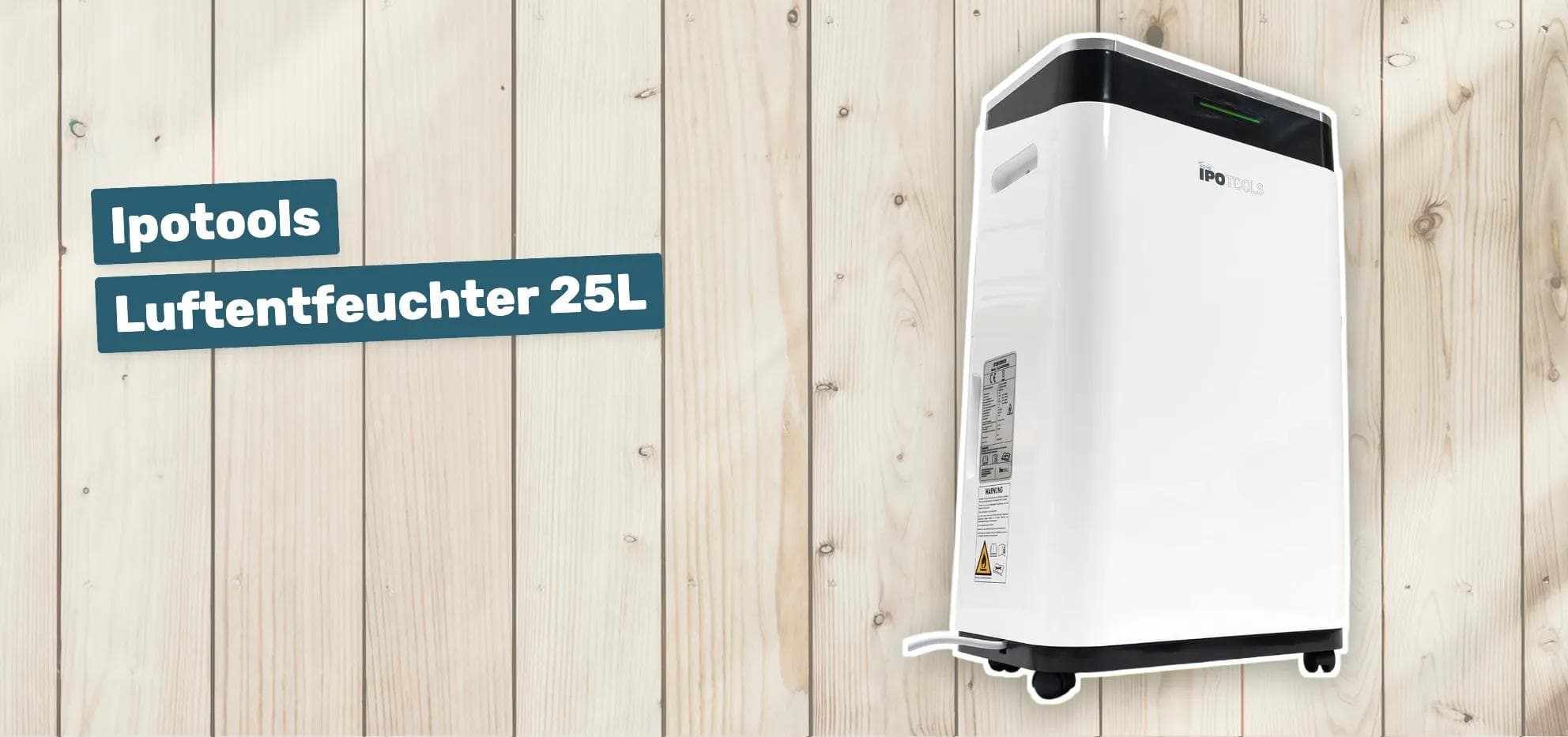 Ipotools Luftentfeuchter 25L