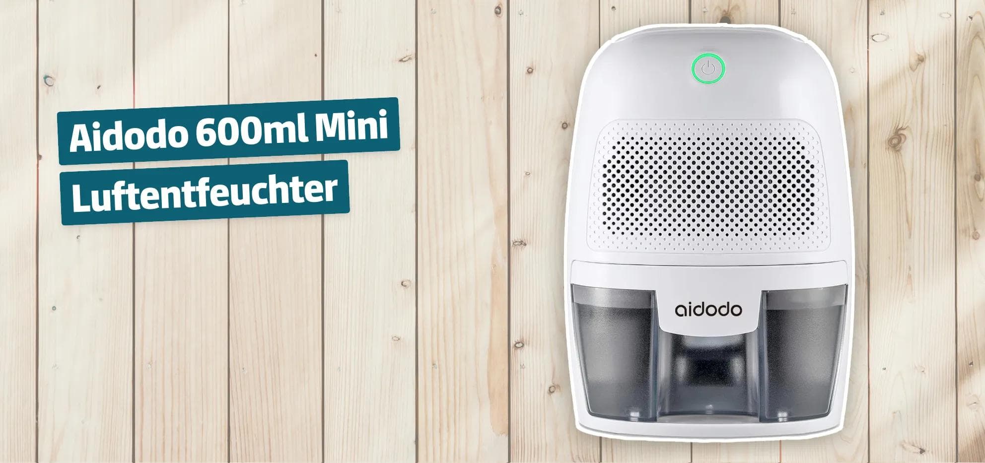 Aidodo 600ml Mini Luftentfeuchter
