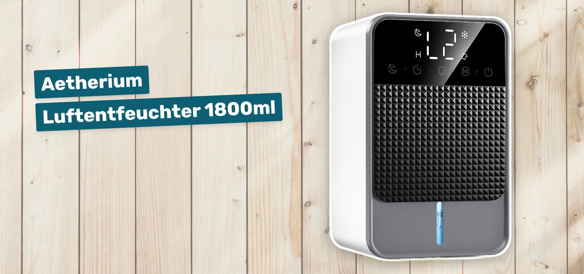 Aetherium Luftentfeuchter 1800ml