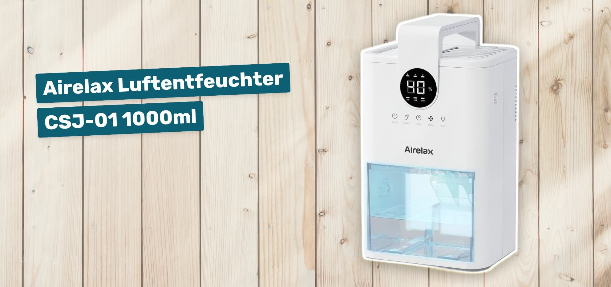 Airelax Luftentfeuchter CSJ-01 1000ml
