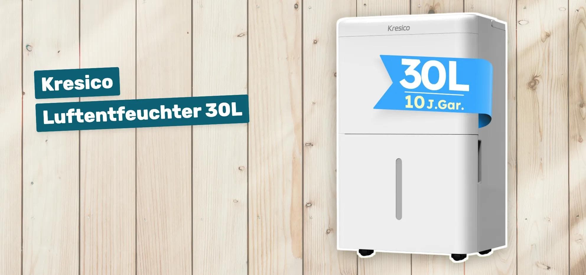Kresico Luftentfeuchter 30L