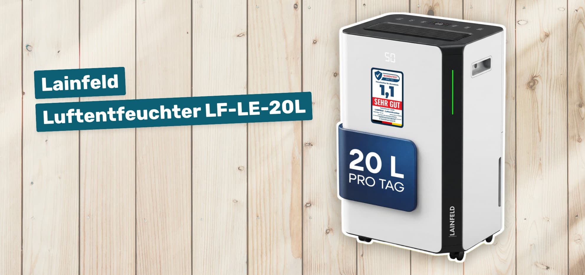 Lainfeld Luftentfeuchter LF-LE-20L