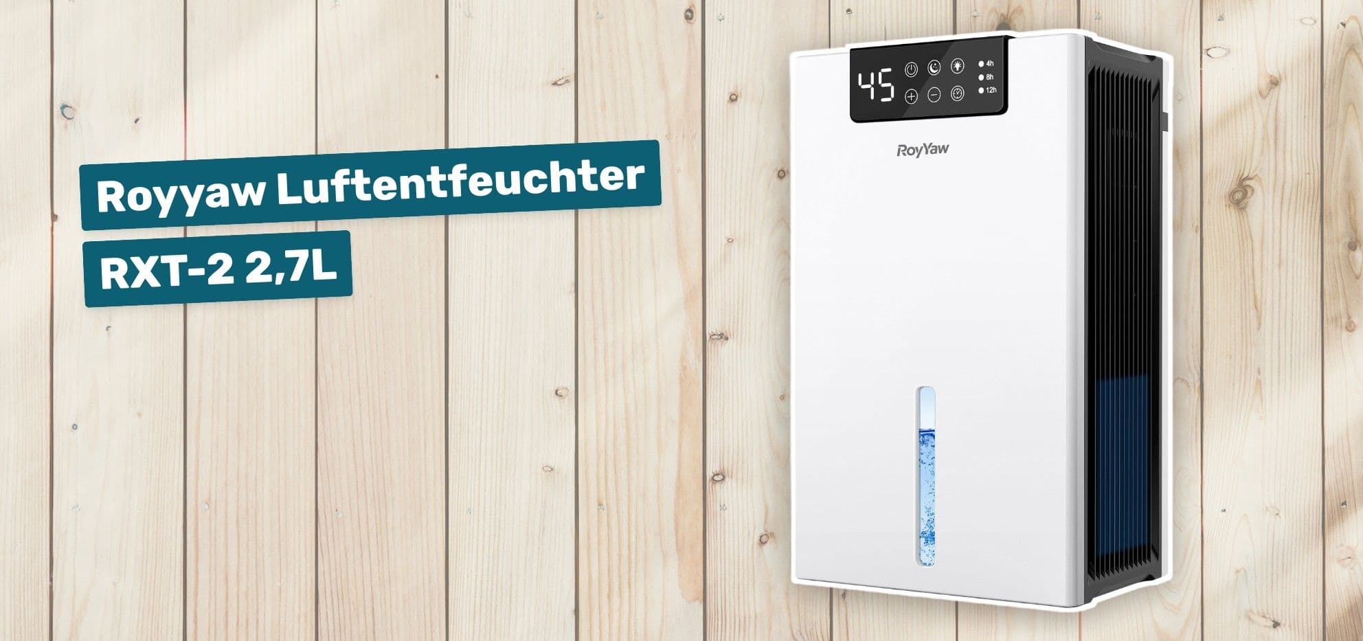 Royyaw Luftentfeuchter RXT-2 2,7L