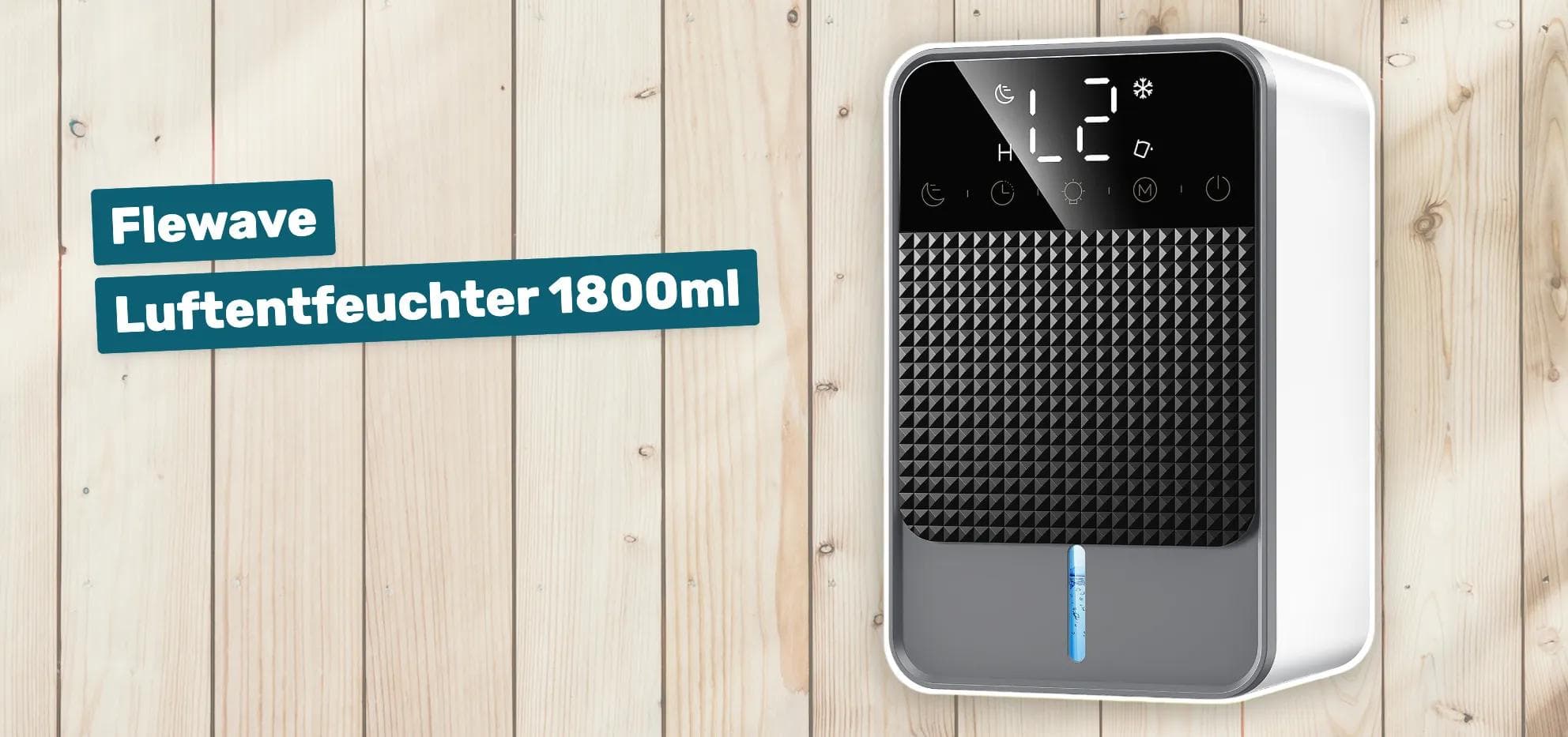 Flewave Luftentfeuchter 1800ml