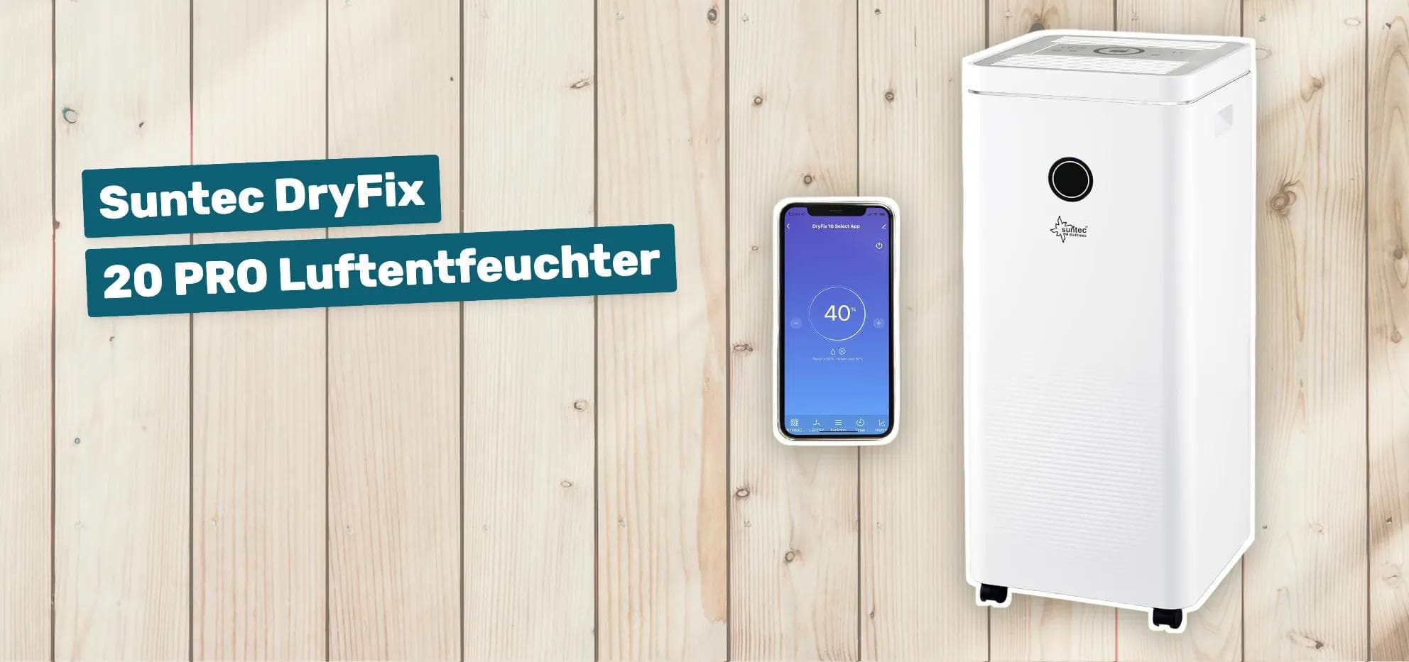 Suntec DryFix 20 PRO Luftentfeuchter
