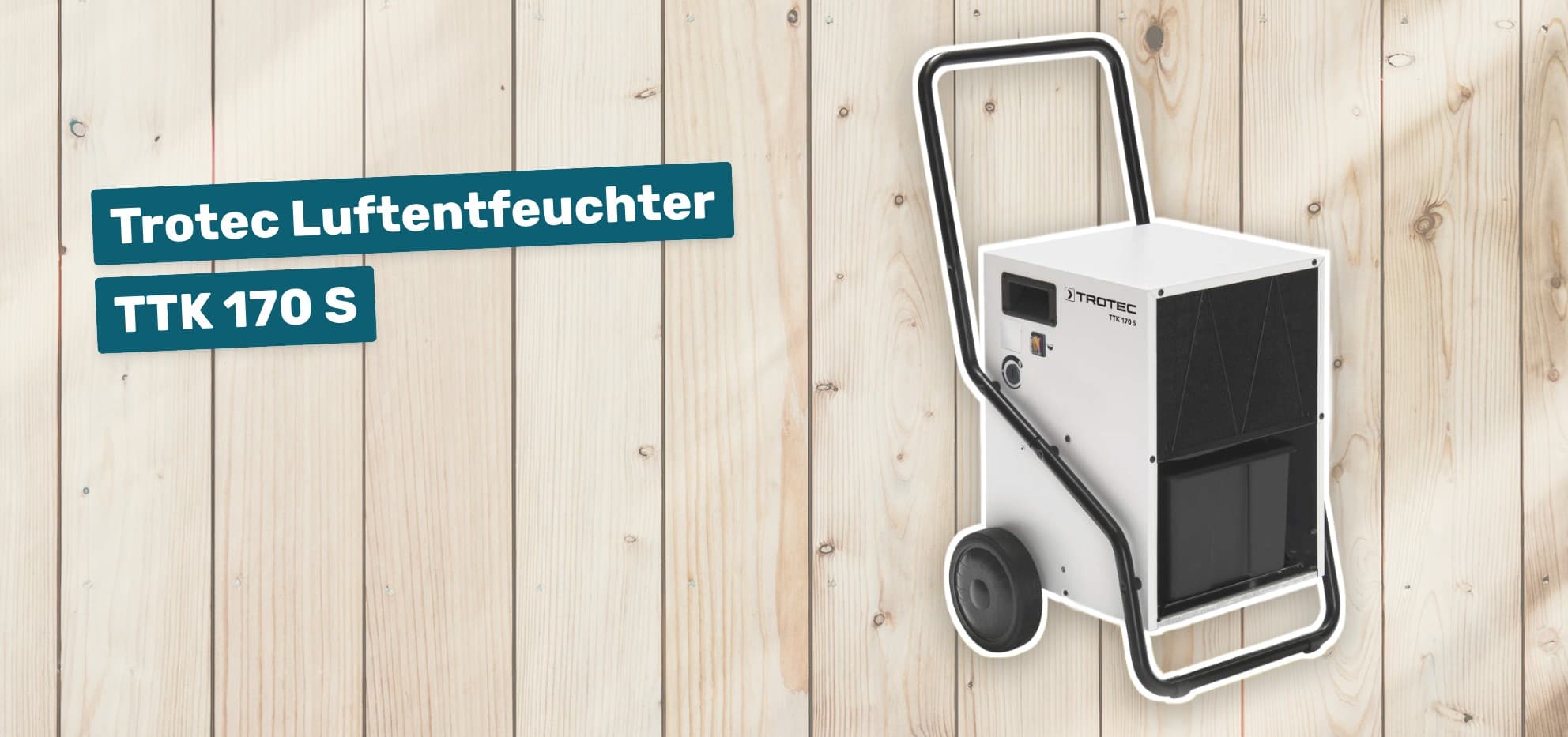 Trotec Luftentfeuchter TTK 170 S
