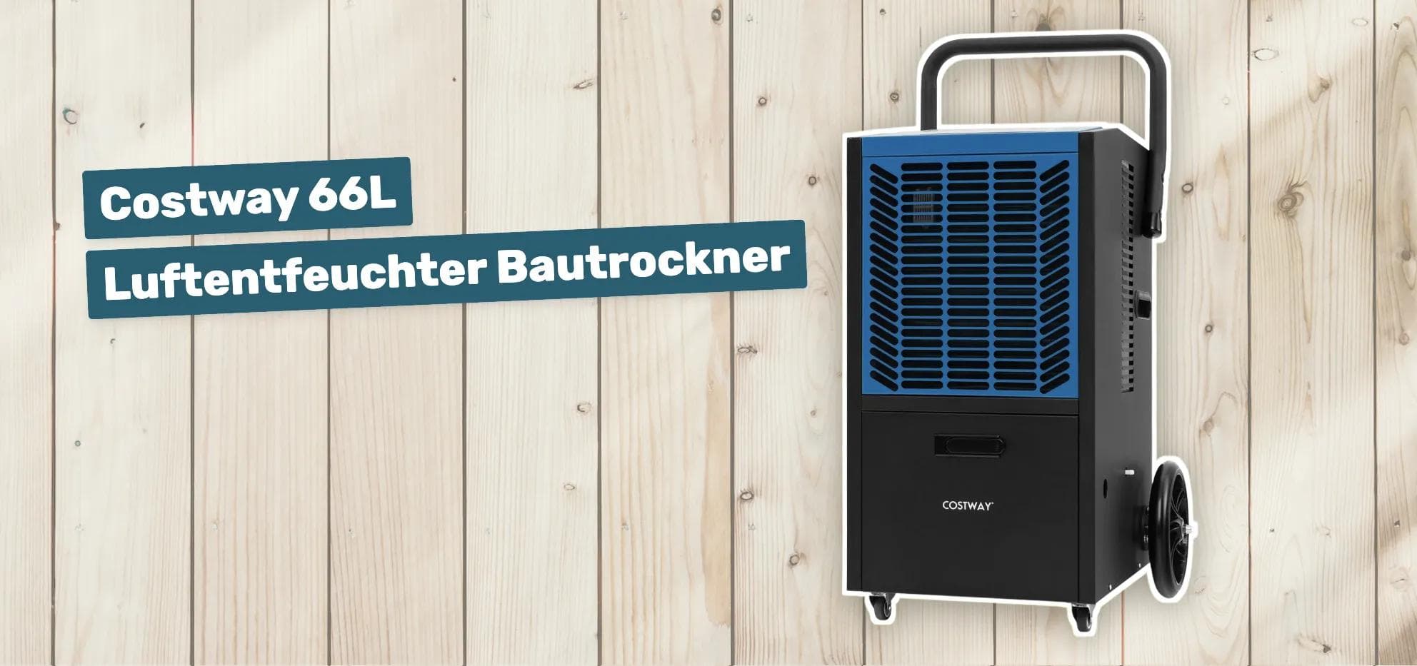 Costway 66L Luftentfeuchter Bautrockner
