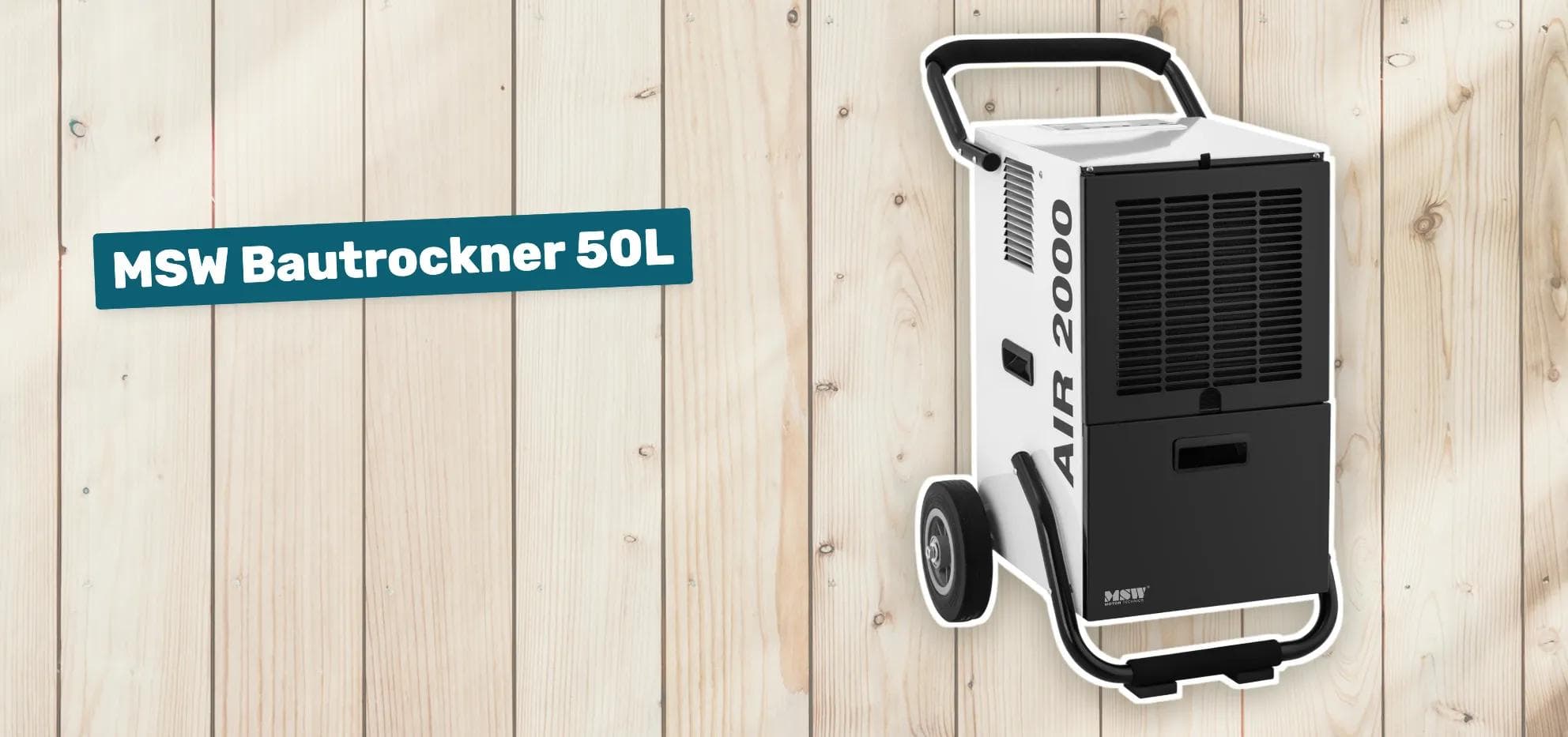 MSW Bautrockner 50L