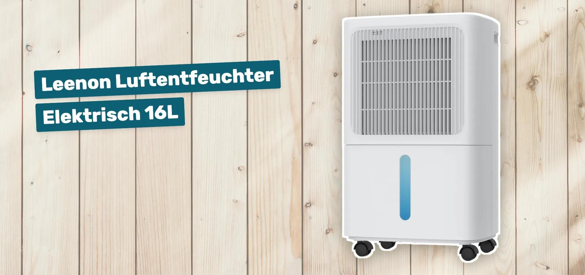 Leenon Luftentfeuchter Elektrisch 16L