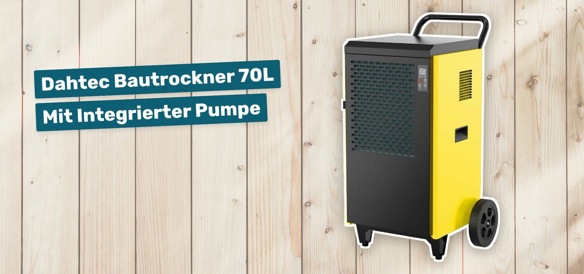 Dahtec Bautrockner 70L