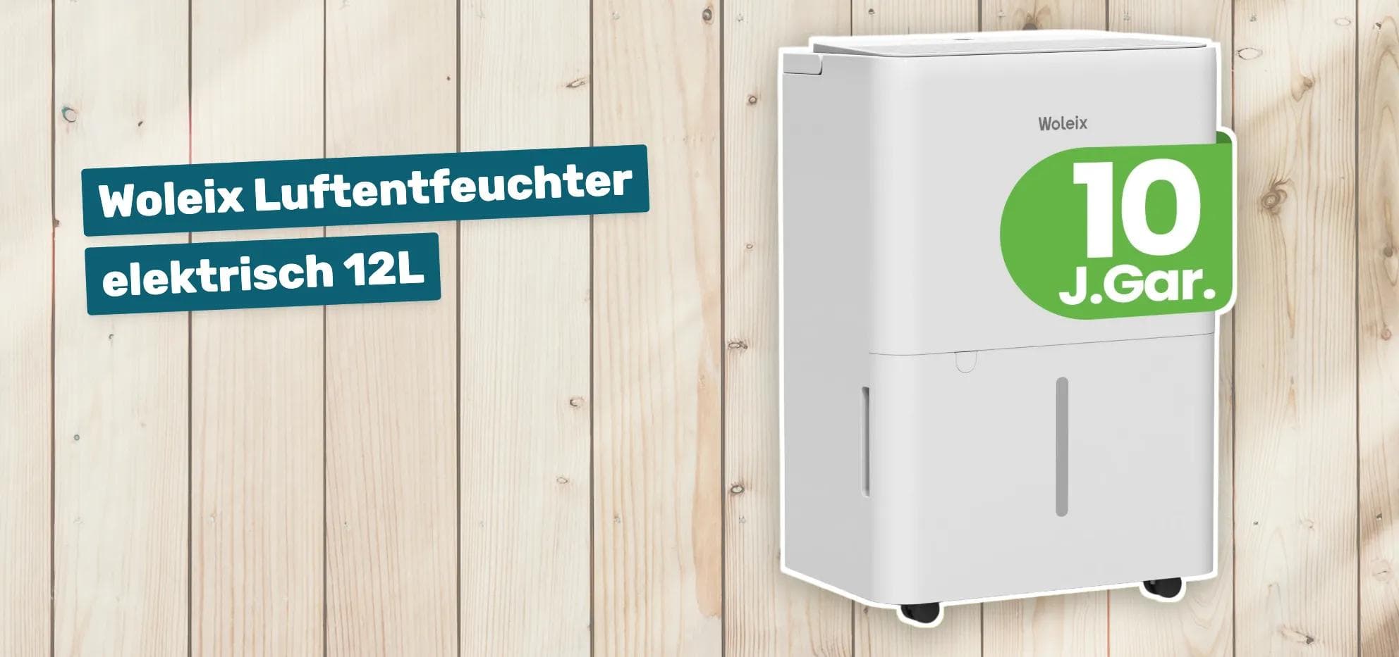 Woleix Luftentfeuchter elektrisch 12L