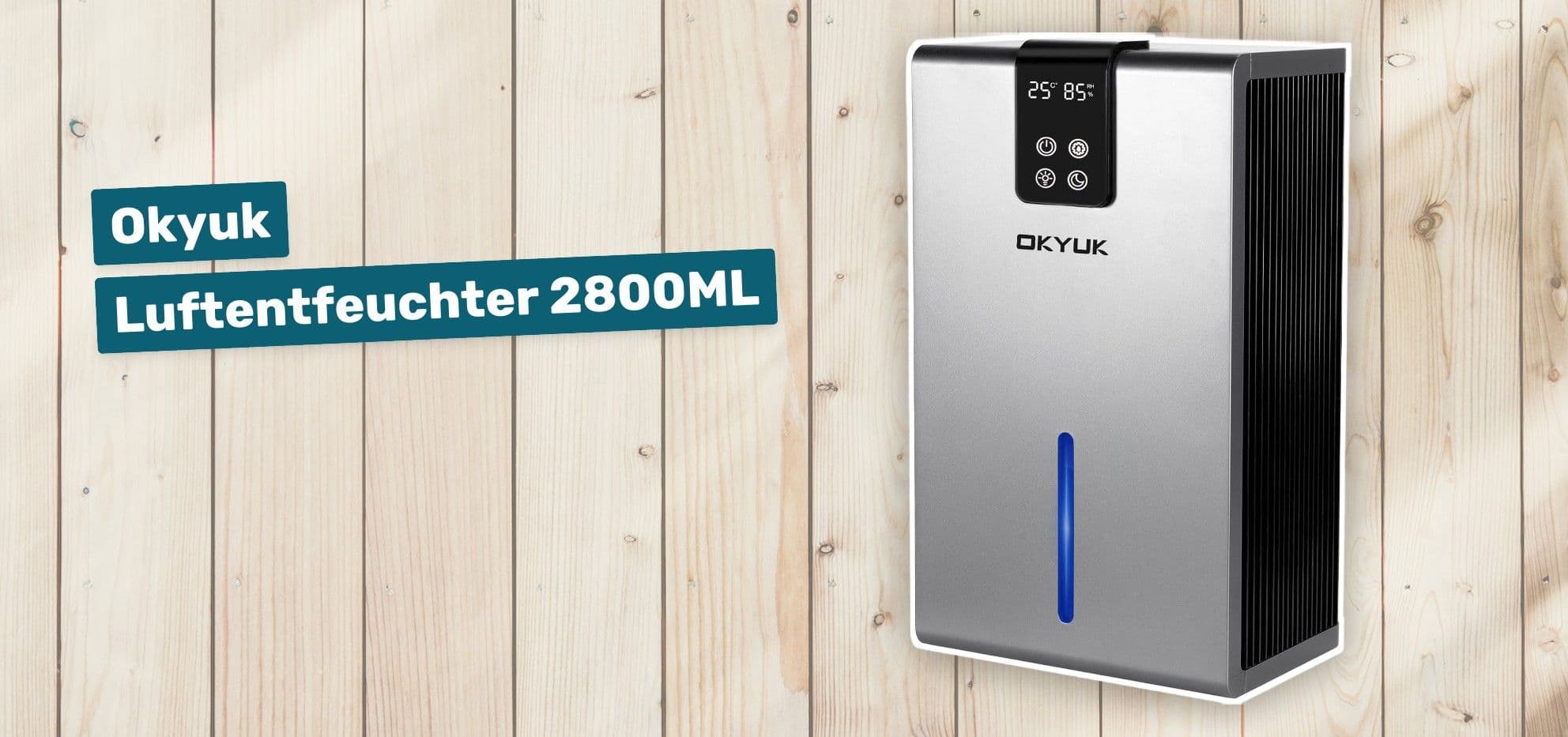 Okyuk Luftentfeuchter 2800ML