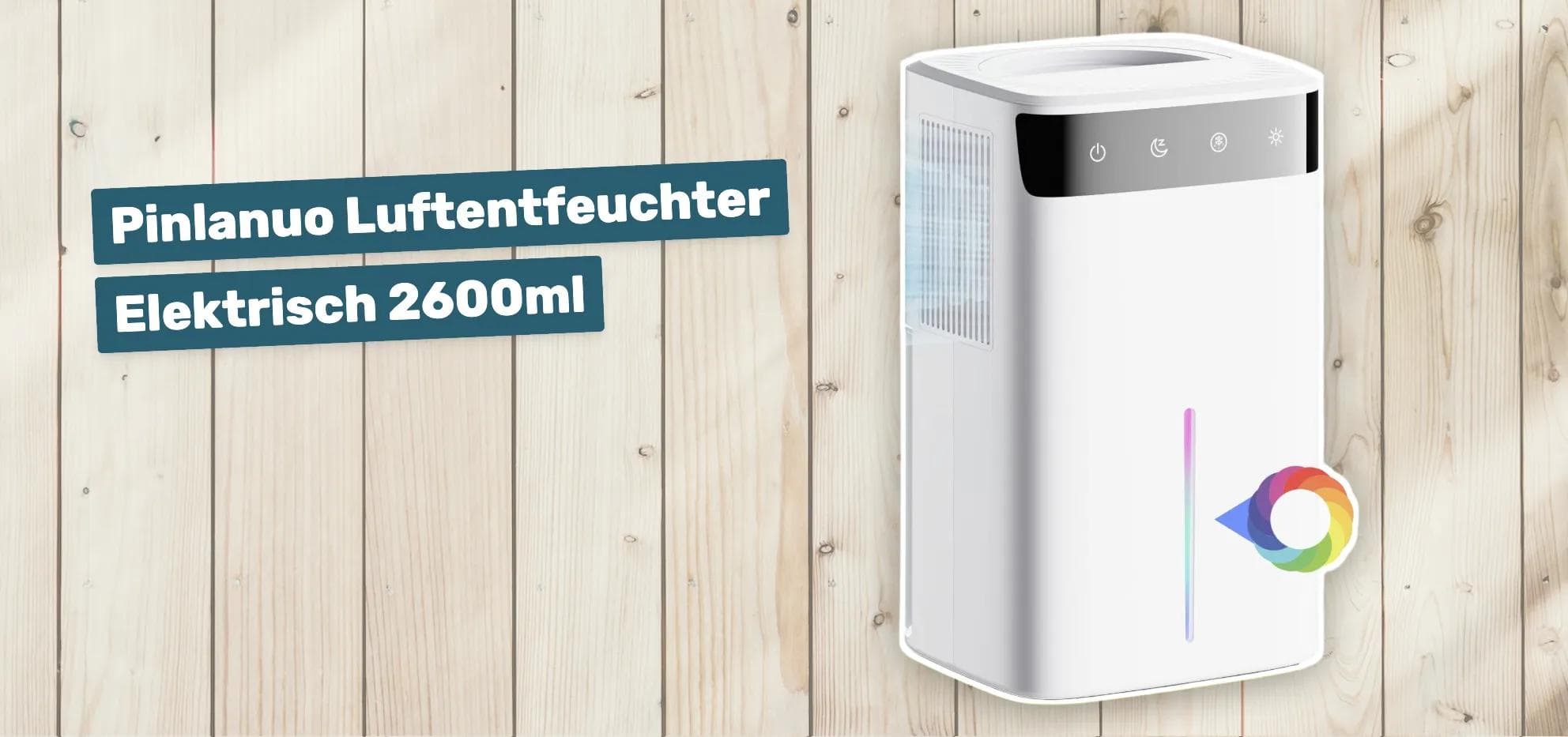 Pinlanuo Luftentfeuchter Elektrisch 2600ml