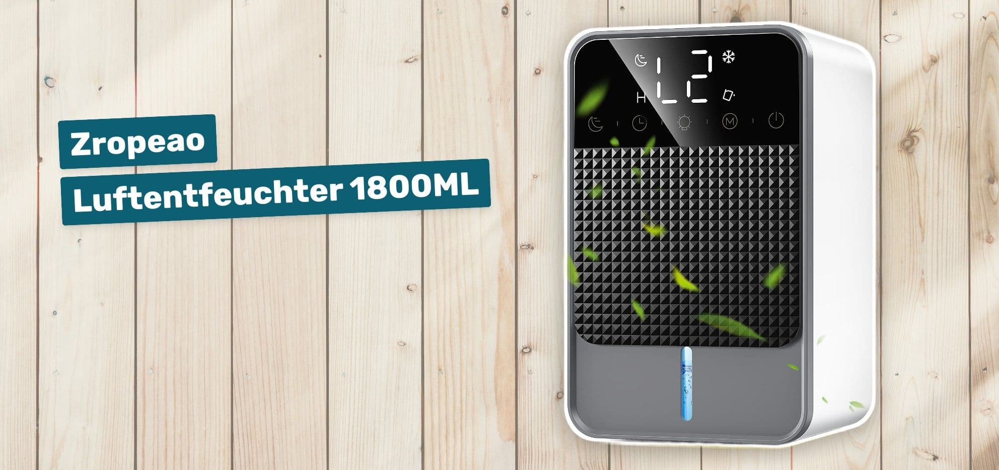 Zropeao Luftentfeuchter 1800ML