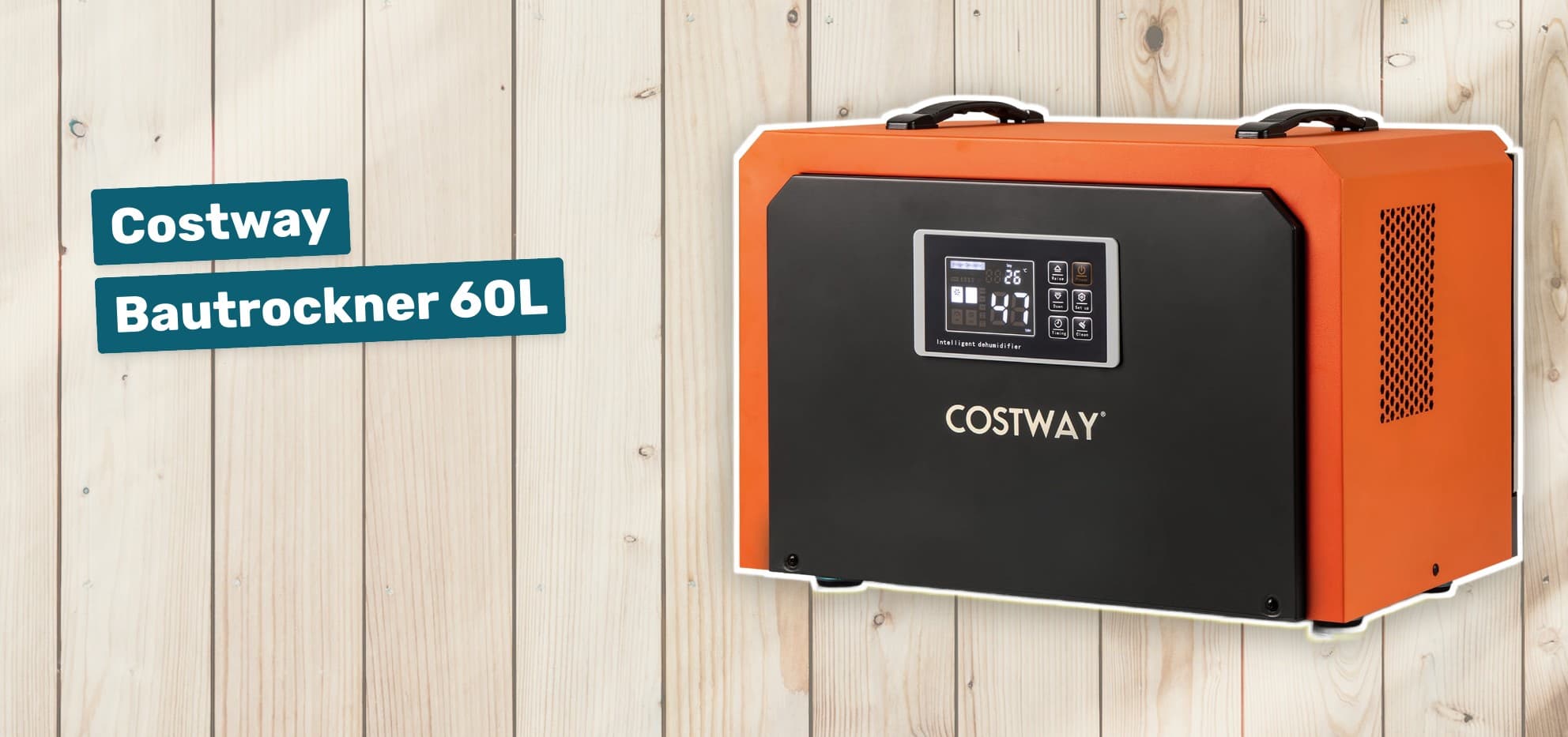 Costway Bautrockner 60L