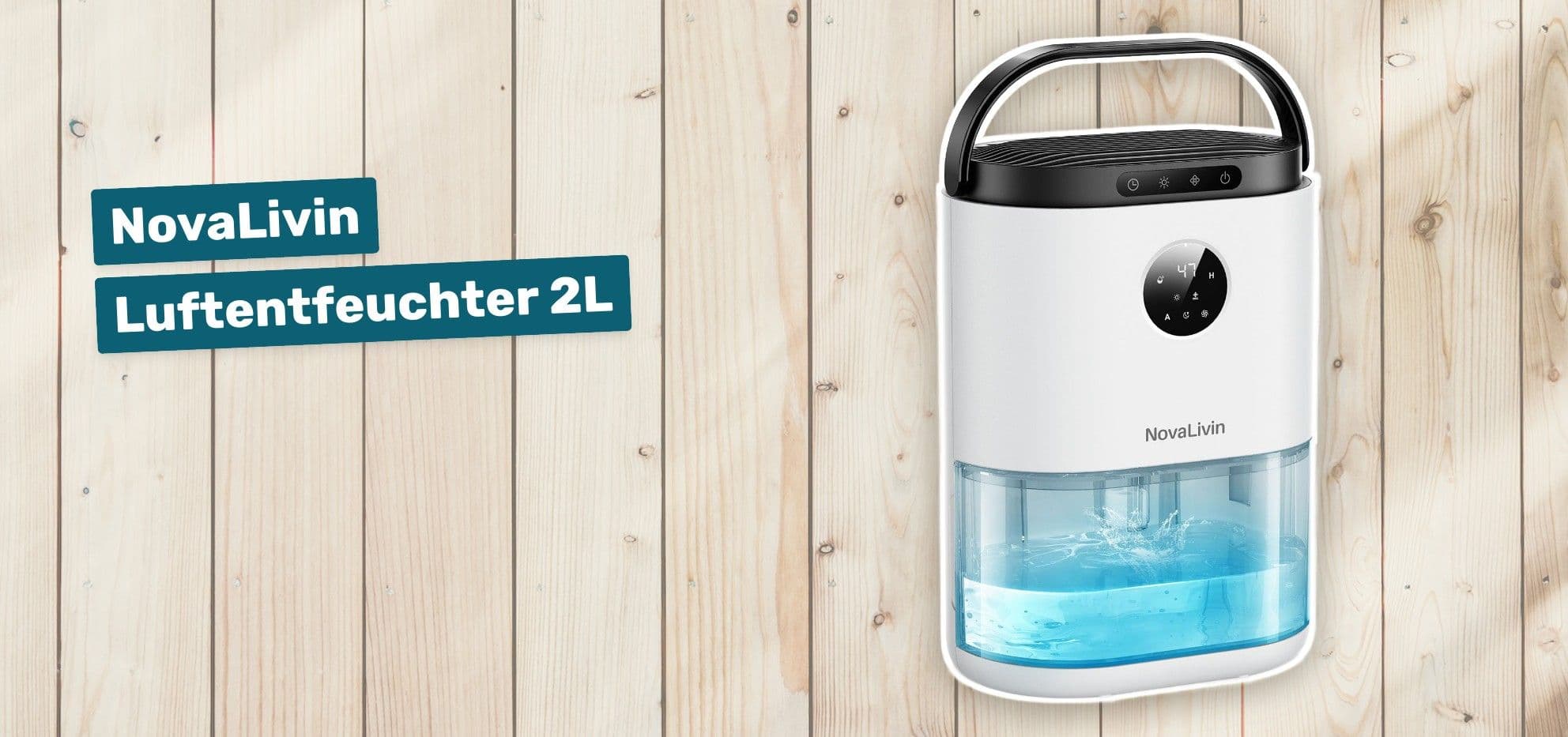 NovaLivin Luftentfeuchter 2L