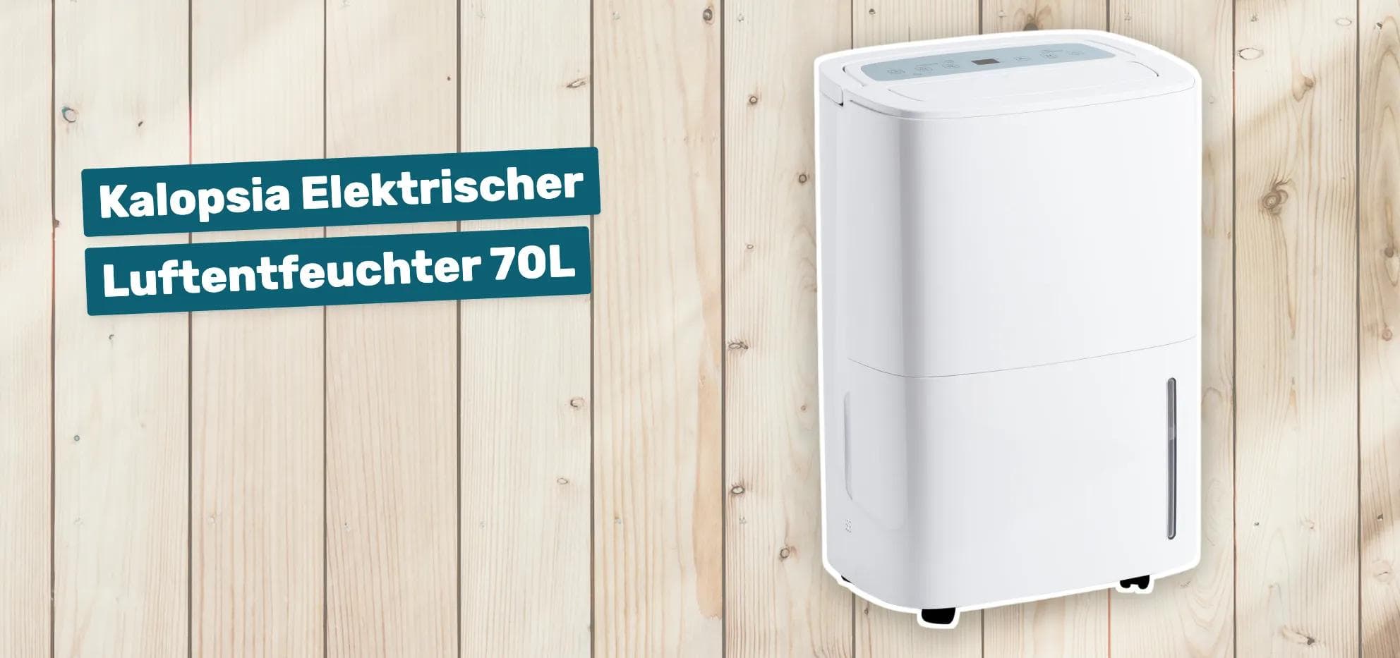 Kalopsia Elektrischer Luftentfeuchter 70L