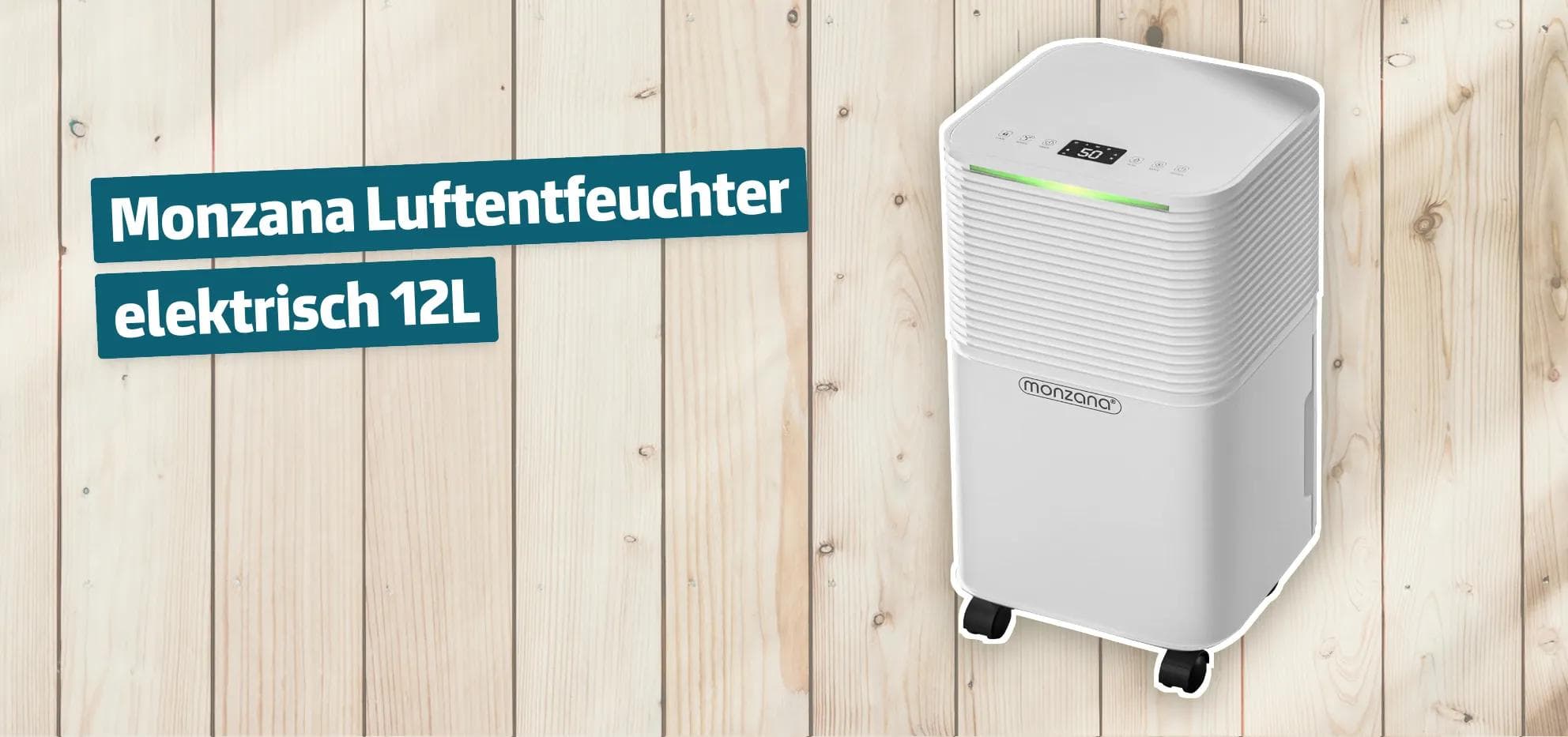 Monzana Luftentfeuchter elektrisch 12L