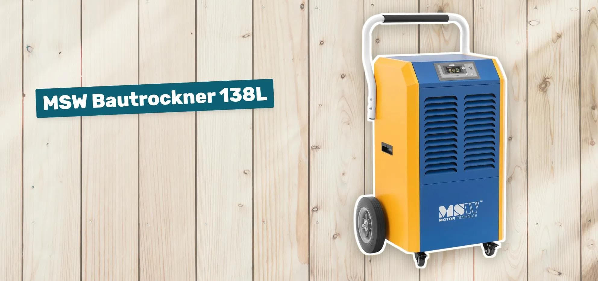 MSW Bautrockner 138L