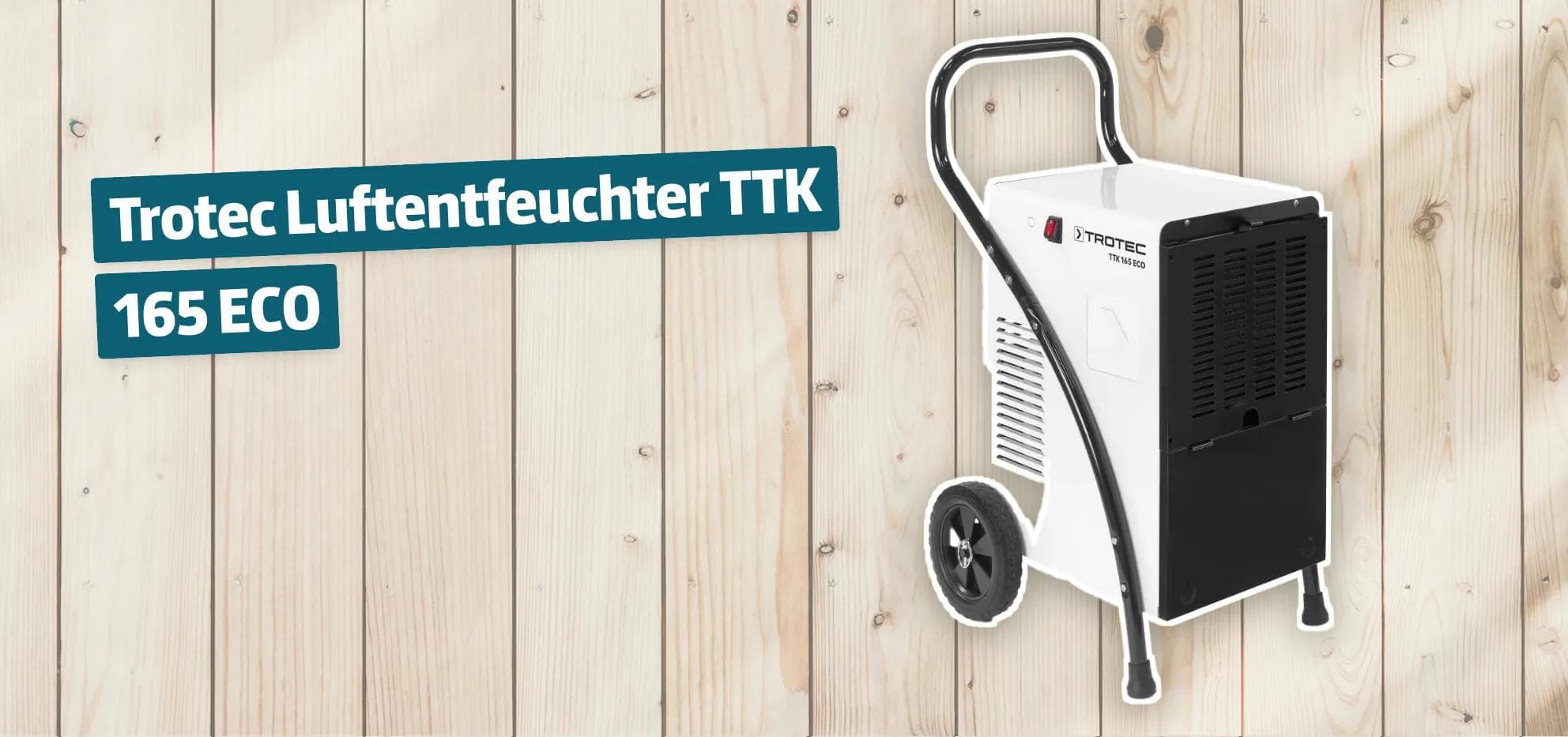 Trotec Luftentfeuchter TTK 165 ECO