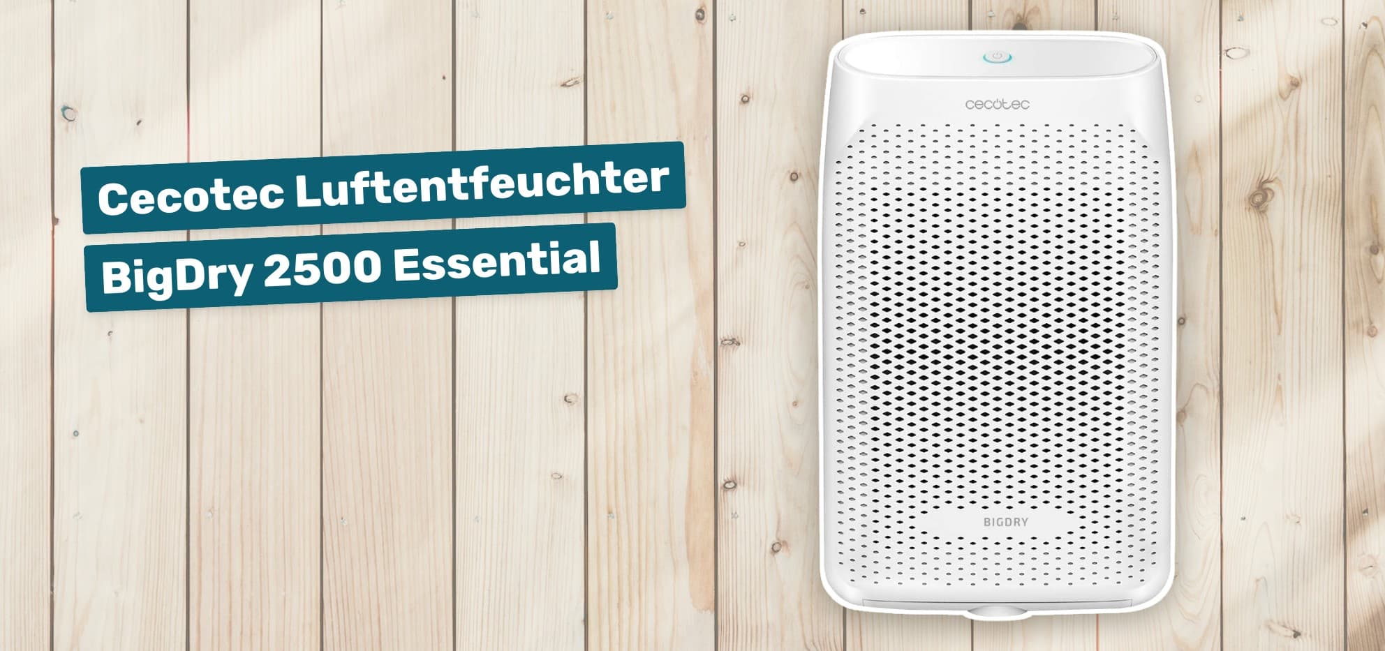 Cecotec Luftentfeuchter BigDry 2500 Essential