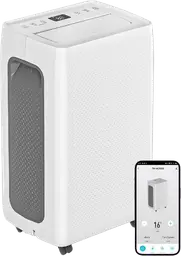 Fiqops 26L Luftentfeuchter Elektrisch WLAN