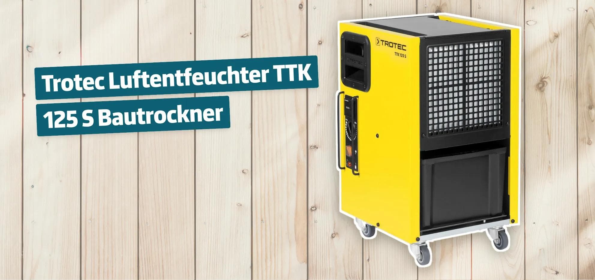 Trotec Luftentfeuchter TTK 125 S Bautrockner