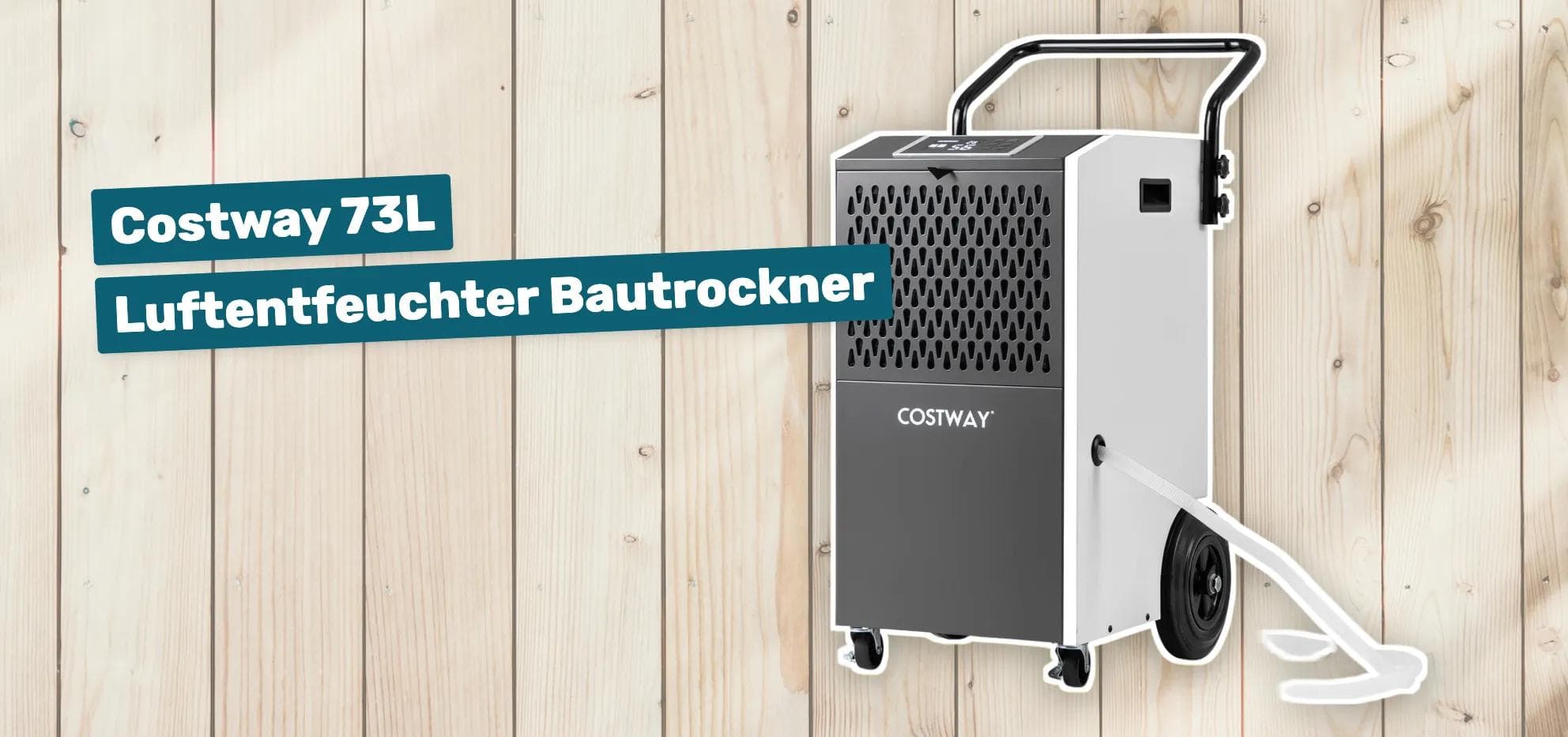Costway 73L Luftentfeuchter Bautrockner