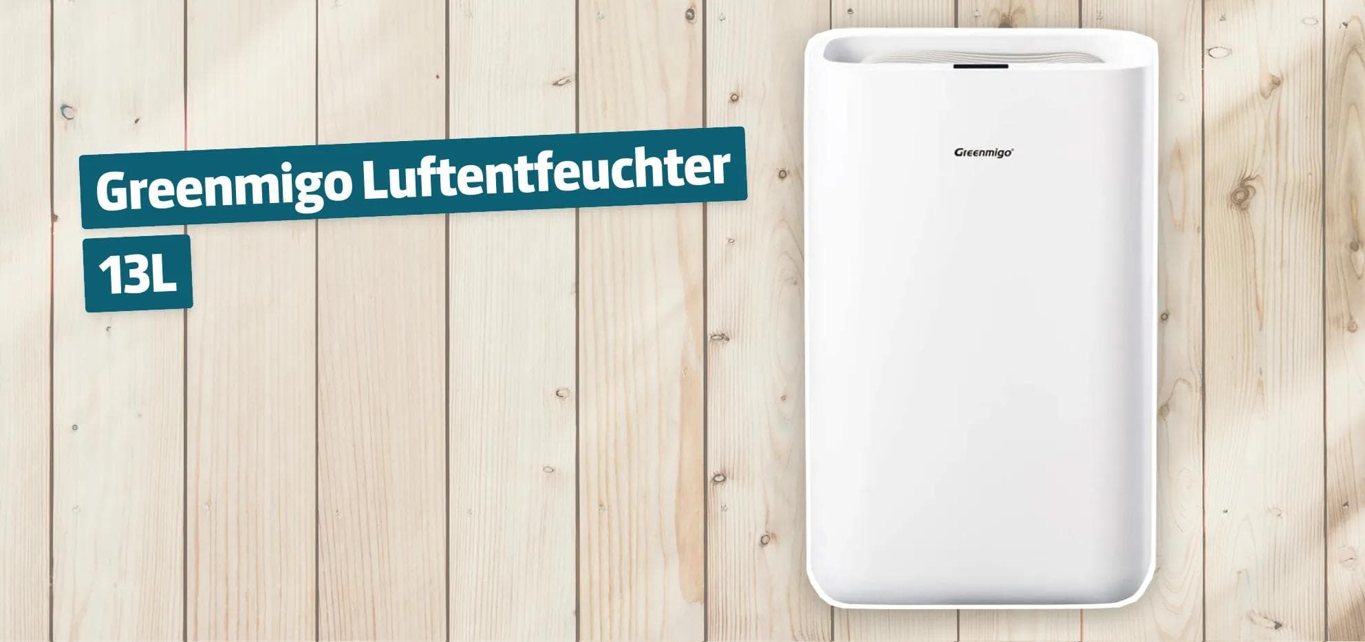 Greenmigo Luftentfeuchter 13L