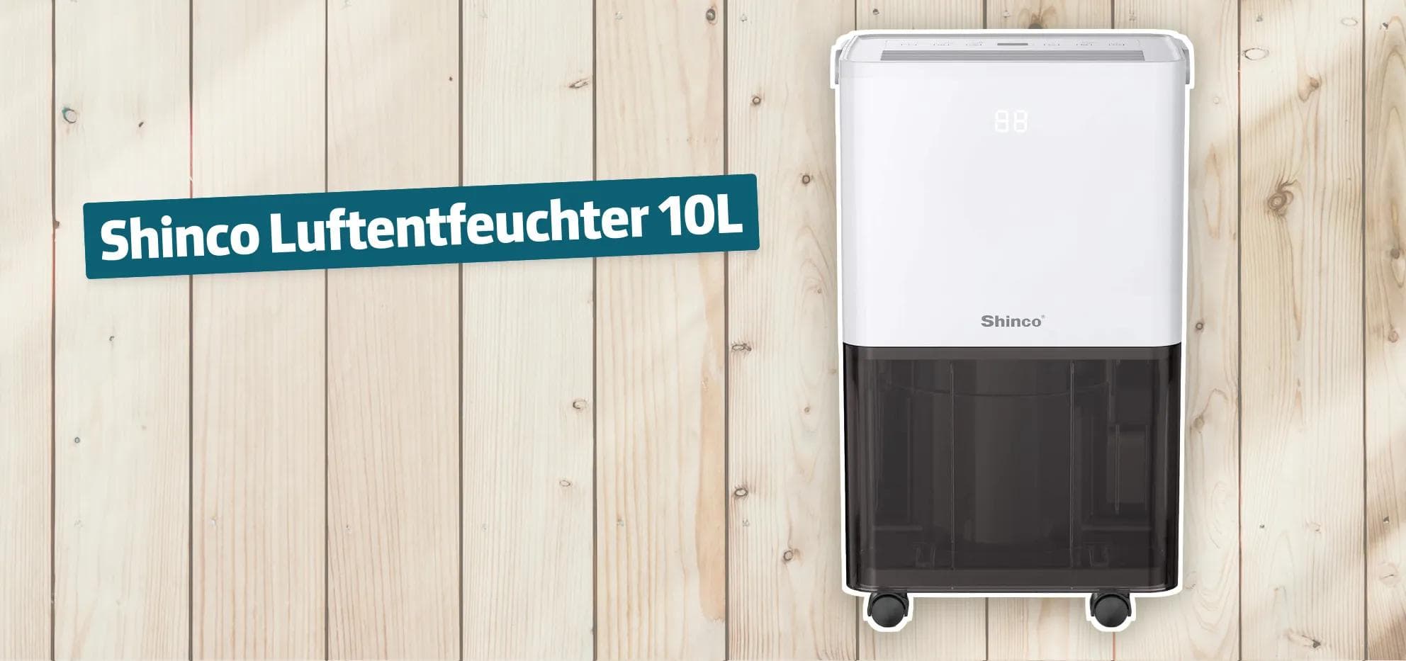 Shinco Luftentfeuchter 10L