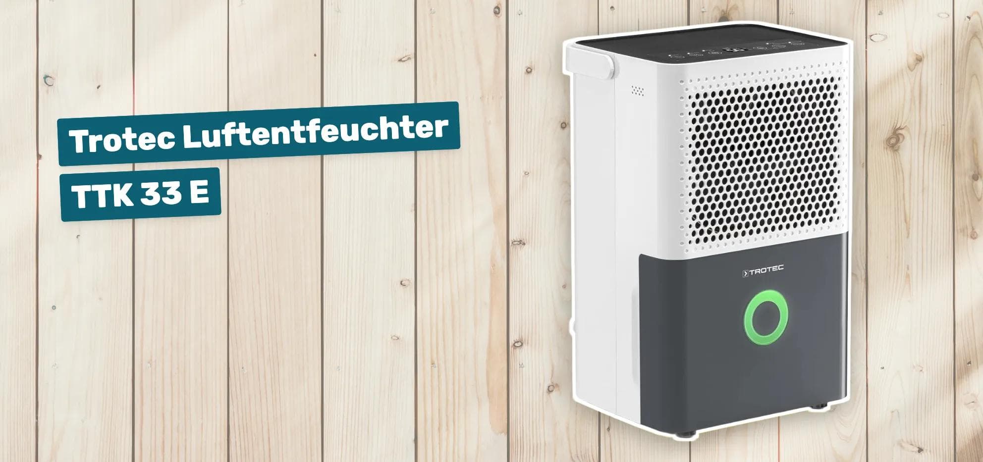 Trotec Luftentfeuchter TTK 33 E