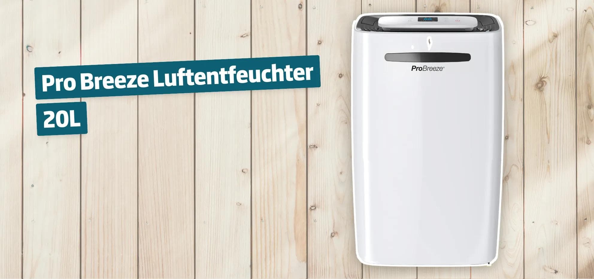 Pro Breeze Luftentfeuchter 20L