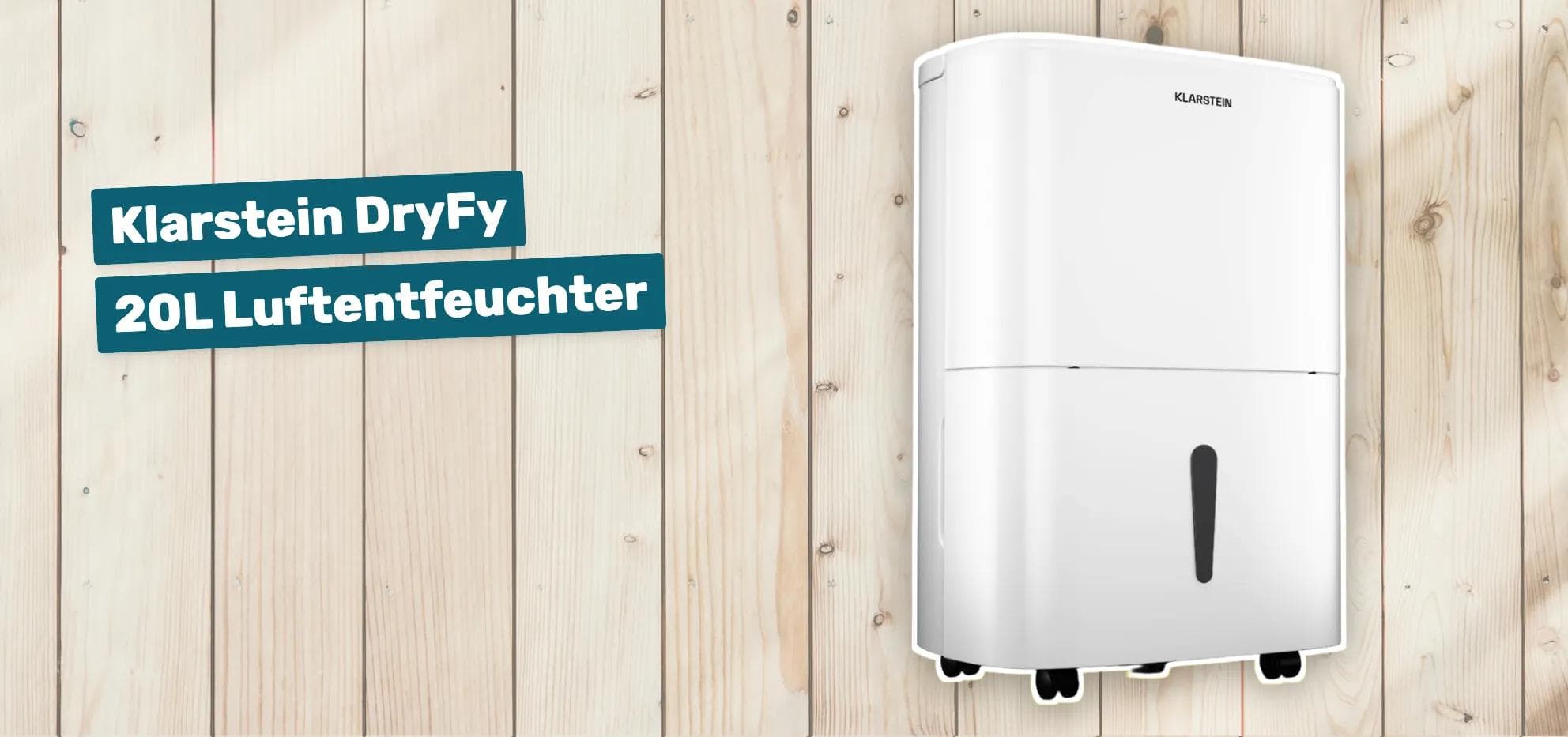Klarstein DryFy 20L Luftentfeuchter